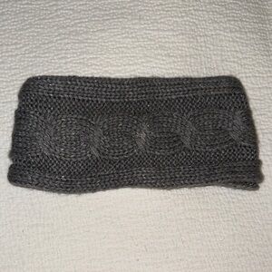 Like New Express Knit Headband, Gray